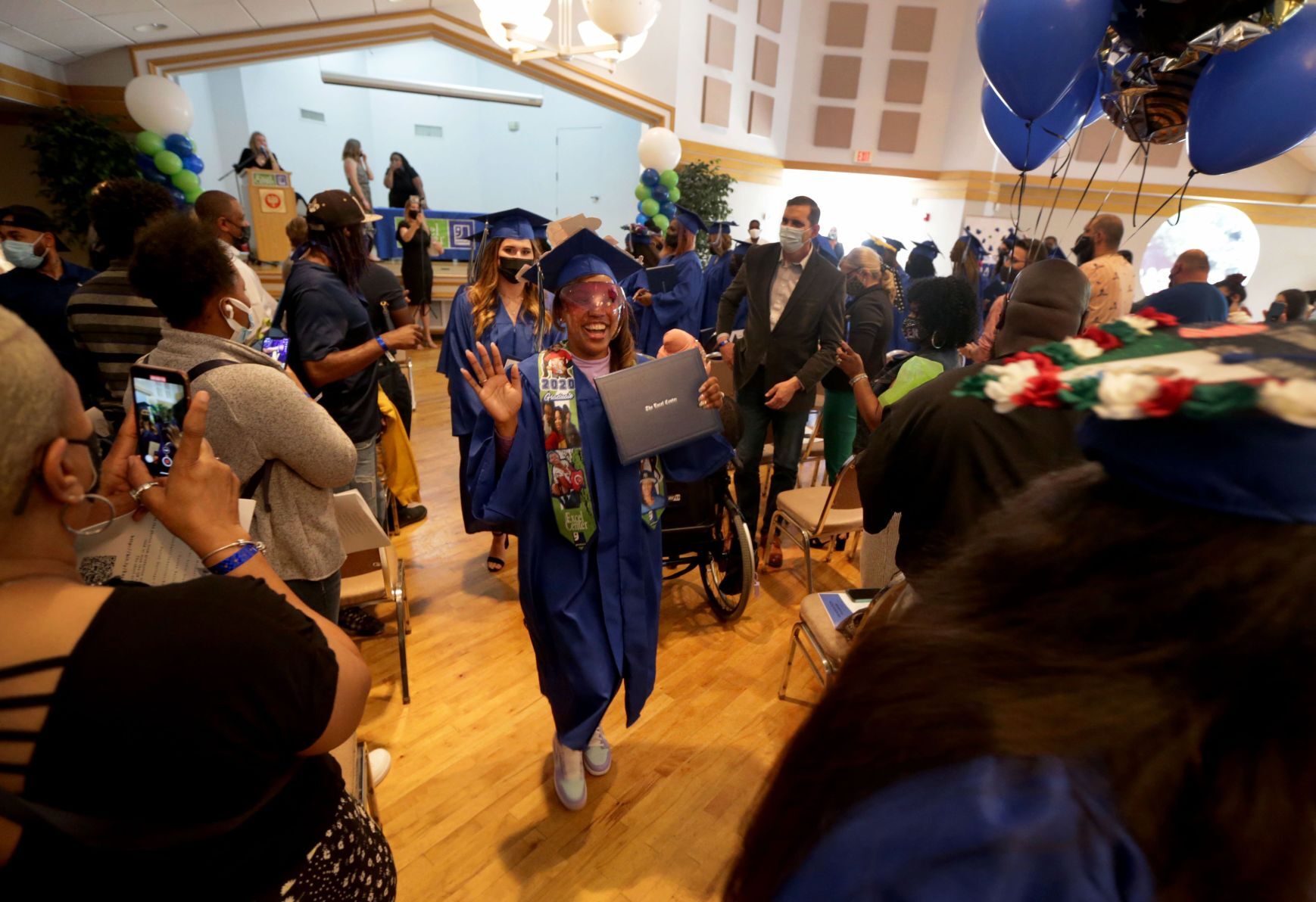 MERS Goodwill Excel Center's adult high school graduation